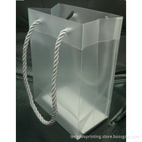 CLEAR PVC PET PLASTIC BAGS FOR HAIR EXTENSION